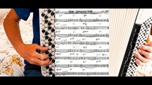 Jobim - 'How Insensitive' Beautiful Jazz Accordion Harmony (digital)