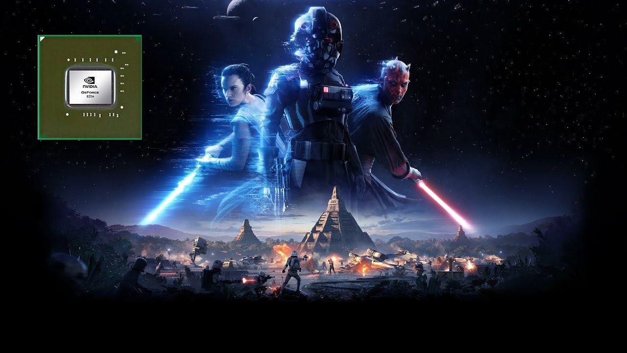 Star Wars: Battlefront II на слабом ноутбуке (устаревшее, перезалив)