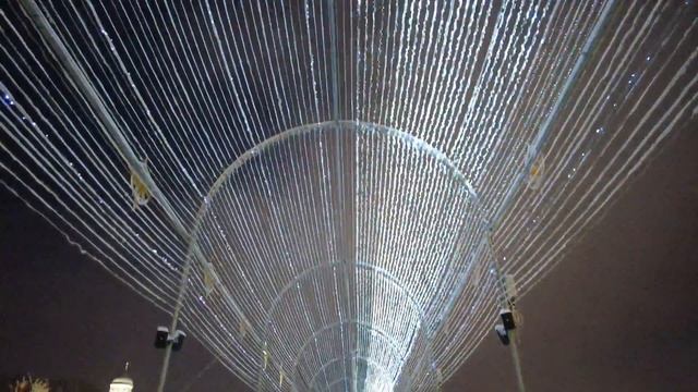 Прогулка по новогодней Москве  | Moscow walk 4K 30 fps ASMR 2021 2022