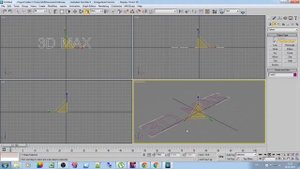 Как сделать Объемный текст в 3D max