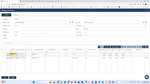 Schedule time-sensitive operations in a high-mix low-volume production of a job shop смотреть онлайн