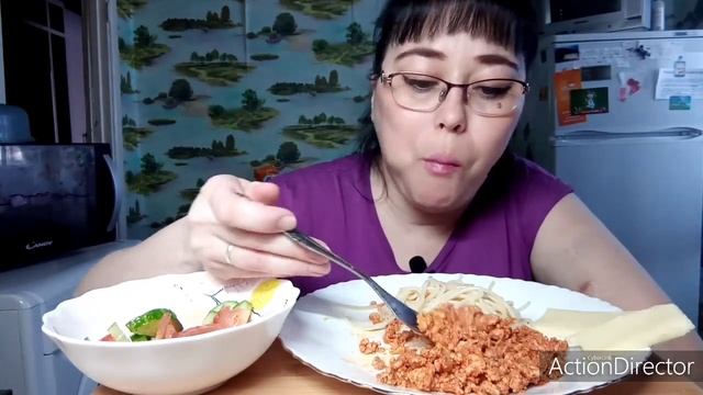 Мукбанг |Спагетти | Материнский капитал, квартира на 20 лет смотреть онлайн