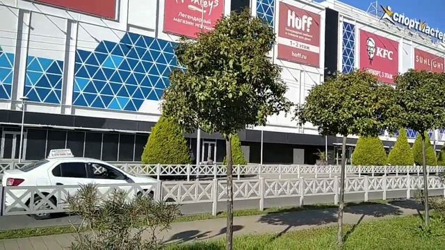 Продолжаем наши путешествияl Релакс и красивая музыкаl Набережная реки Сочи в районе Моремолл