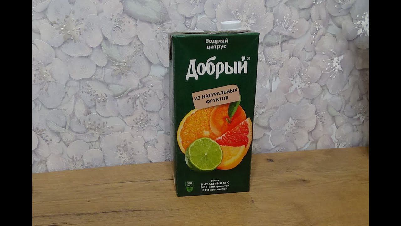 Art Manij ОБЗОР #Сок #Добрый Бодрый Цитрус