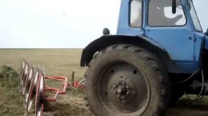 Ворошение сена.