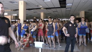 Взвешивание борцов 2022, до 86 кг, до 24 лет.