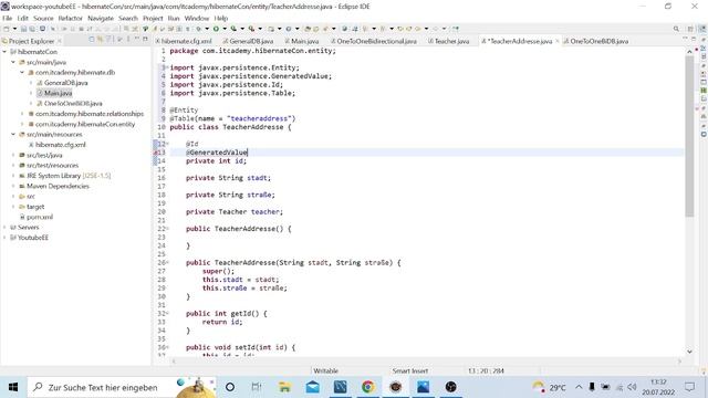 Hibernate One To One Bidirectional | JPA und Hibernate Tutorial