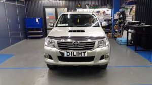 Матричные biled-линзы Diliht Tendel в Toyota Hilux