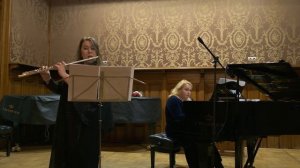 М.Бони. Скерцо /M. Bonis. Scherzo. Elena Isaeva (flute), Elena Lebedeva (piano)