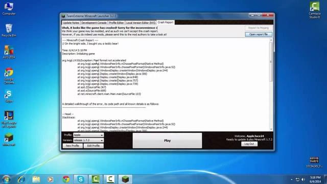 New PC=Probleme la Minecraft! HELP! смотреть онлайн