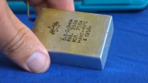 ЗАГАДКА КОНДЕНСАТОРА "ПЕНСИОНЕРА" Спец конденсаторы для Приборов Связи.