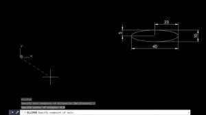 Ellipse Command in AutoCAD ǀǀ [Bangla Tutorial] ǀǀ How to draw Ellipse in AutoCAD ǀǀ tg's study