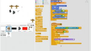 Уроки по Scratch. Как сделать Стрелялку с самолётом (часть 1)