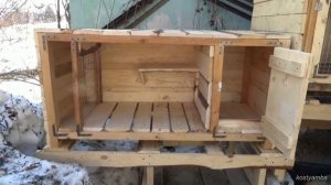 Клетка для кроликов своими руками (опытный образец). Часть 3-я.