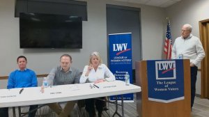 LWVGP Candidate Forum Tazewell Country Board Dist 2