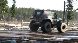 Болотоход УАЗ-ТРЭКОЛ на Валааме