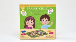 Развивающая настольная игра для детей BRAINY CHILD