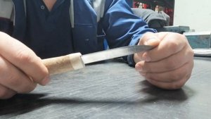 Нож из дисковой пилы.Обзор самодельных Ножей. Первые ножи своими руками. Травление 3d рисунка.