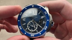 Cartier Calibre de Cartier Diver Blue WSCA0010 Blue Ceramic Bezel Cartier Watch Review