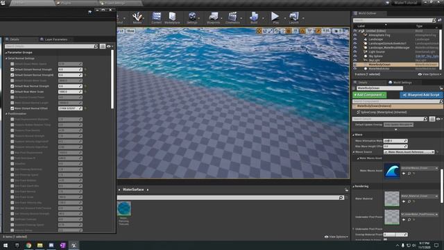 Unreal Engine 4.26 Water Tutorial смотреть онлайн