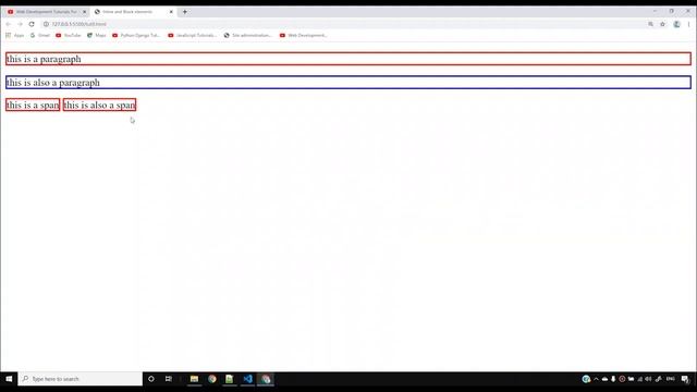 HTML Inline & Block Elements Web Dev Tuteri#webdevelopment,#JavaScript,#amandhattarwal,#webdesignin