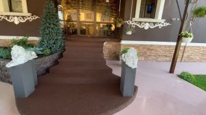 Резиновое покрытие, применение ? красивый вход в дом ?