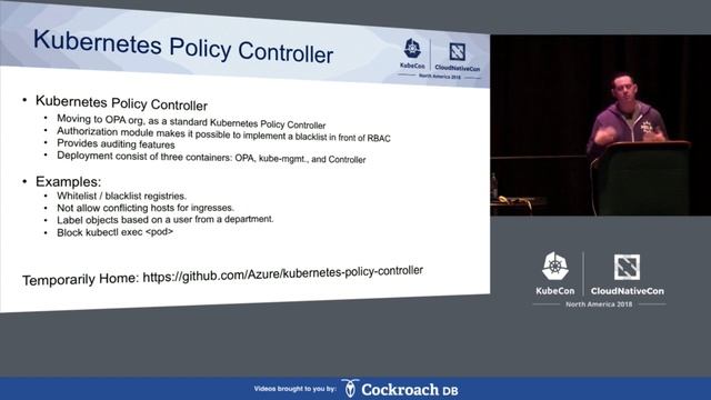 Securing Kubernetes With Admission Controllers - Dave Strebel, Microsoft