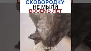 Как очистить сковороду от нагара и жира
