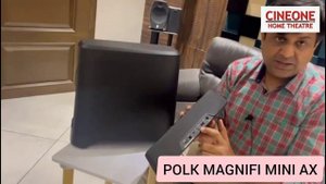 POLK MAGNIFI MINI AX | DOLBY ATMOS SOUNDBAR | MINI DOLBY HOME THEATRE | WIRELESS SOUNDBAR |