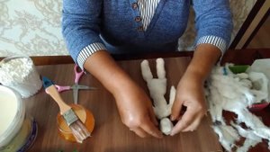 Мастер-класс по изготовлению ватной куклы на каркасе. Библиотека "Саморазвитие"