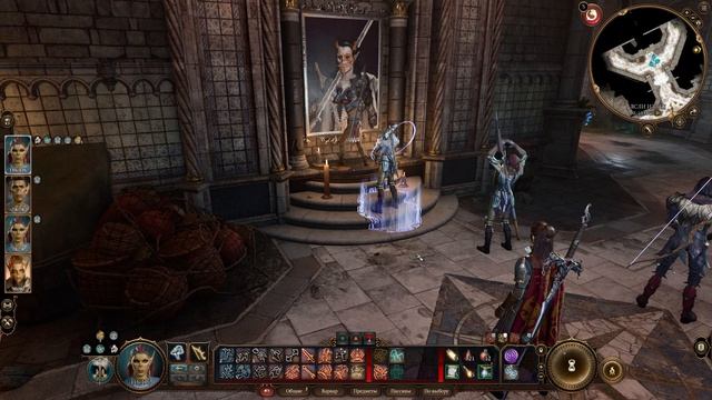 Baldur's Gate 3 - Полуорк варвар  Ясли Иллек   в образе гитьянки смотреть онлайн