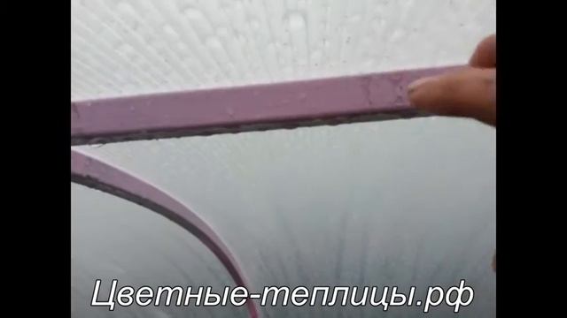 Цветные теплицы из поликарбоната в Челябинске