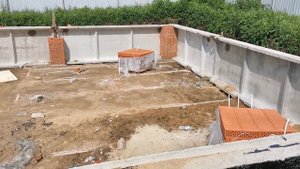 Устройство самого дешёвого ленточного фундамента.