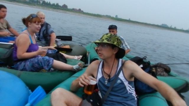Сплавом по Томи.!