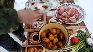 КАЗАН КЕБАБ ИЗ СВИНЫХ РЕБРЫШЕК. ОЧЕНЬ ВКУСНО!!!