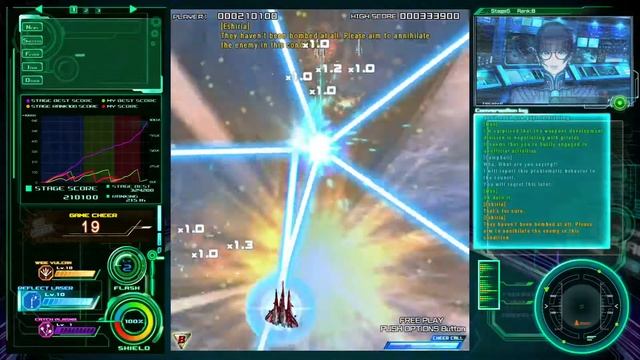 Raiden V Director's Cut Story Mode Very Hard Difficulty B Route Ending PlayStation 4 смотреть онлайн