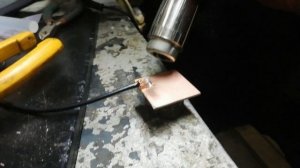 Сборка ёмкостного датчика для осциллографа