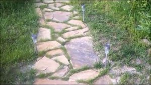 садовая тропа из песчанника