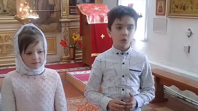 Выступление детей воскресной школы на Пасху смотреть онлайн
