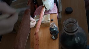 Окраска грифа гитары