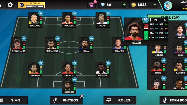 Dls 23 Player Maxed * How To Max Only One Player In Dls 23 | Dls 23 hack |