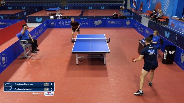 ЧР 2023. Хайлайты. Одиночный разряд 1/4. Гребнев Максим - Пайков Михаил смотреть онлайн
