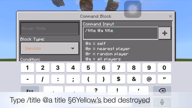 How to make bed wars bed destruction system Minecraft pe / mcpe смотреть онлайн