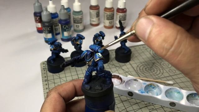HOW To Paint A Grimdark Ultramarines | NO Airbrush NO Oils смотреть онлайн