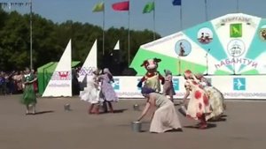 Танец доярок Сабантуй  2009