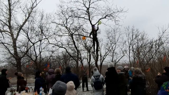 Праздник "Масленица" Клуб поселка "Шахты 2/9" 2021 год смотреть онлайн