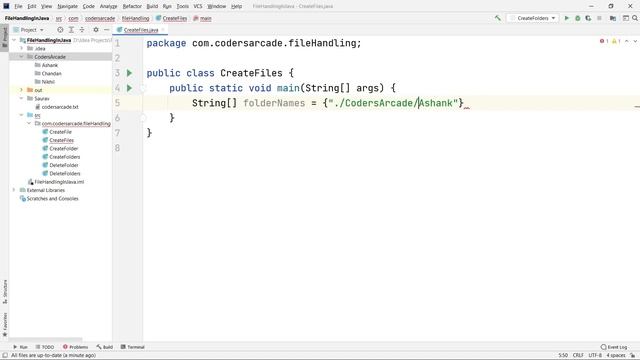 File Handling In Java || Create Files