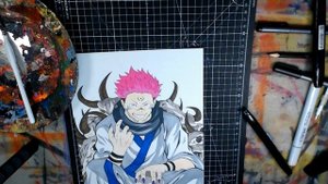 How to Draw SUKUNA JUJUTSU KAISEN