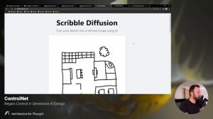 Control AI Architecture with ControlNet