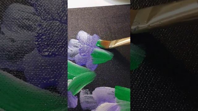 One stroke flower ? #art #artist #youtubeshorts #shorts #painting #5minutecrafts #relaxing #drawing